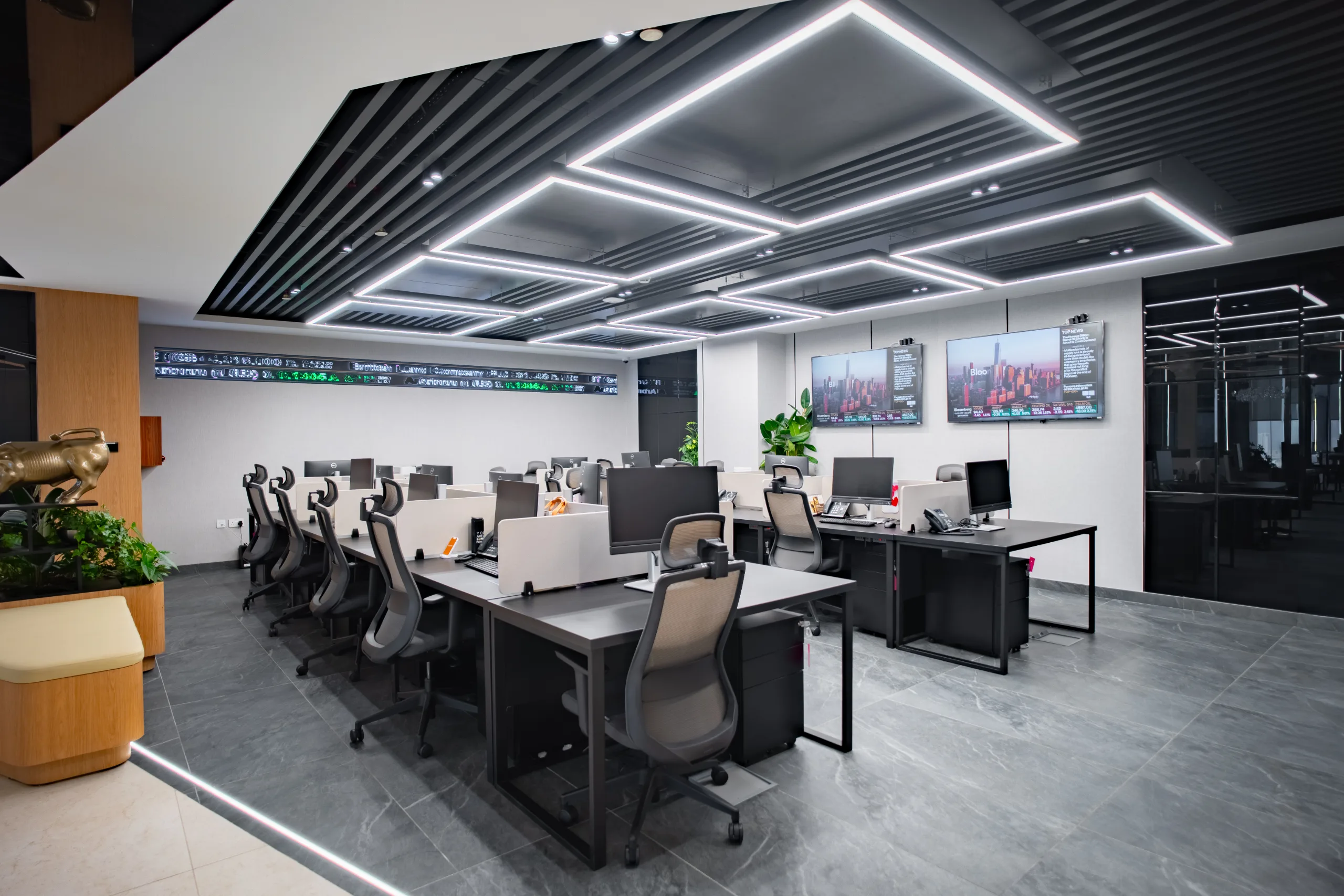 Trading Floor — Wide